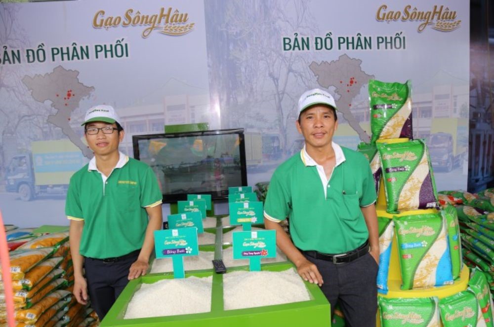 Ra mắt sản phẩm thương hiệu Gạo Sông Hậu